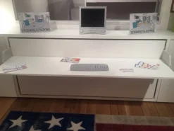 Letto singolo a scomparsa Kali 90 board Clei a prezzo ribassato