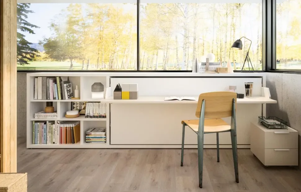 Letto singolo a scomparsa Kali 90 board Clei a prezzo ribassato