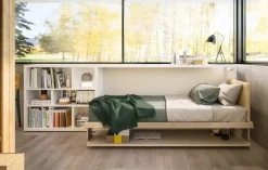 Letto singolo a scomparsa Kali 90 board Clei a prezzo ribassato