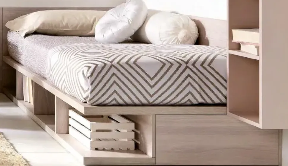 Letto singolo con cassetti Montreal Doimo cityline a prezzo ribassato