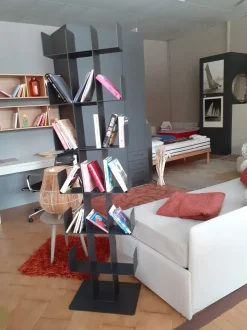 Letto singolo con giroletto Line Bolzan a prezzo ribassato