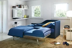 Letto singolo con seconda rete estraibile Space Nocte scontato 20%