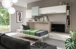 Letto singolo L3474 Giessegi con un ribasso IMPERDIBILE