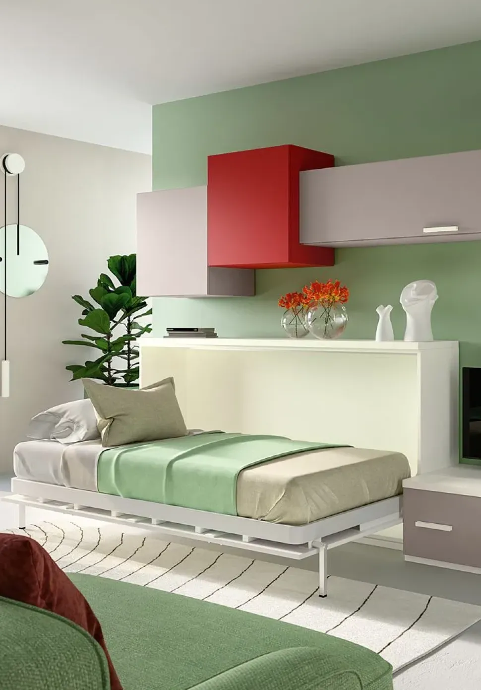 Letto singolo L3474 Giessegi con un ribasso IMPERDIBILE