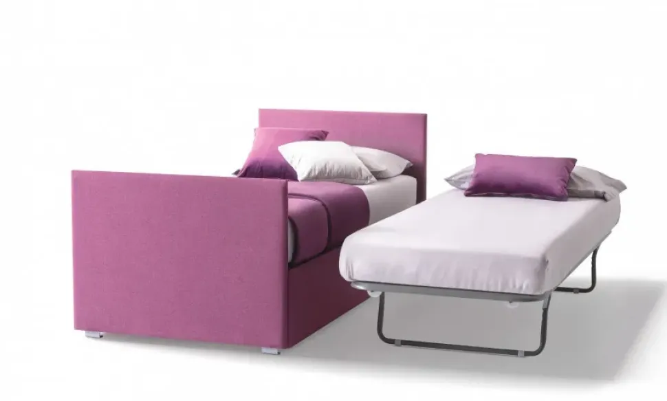 Letto singolo moderno Bambusa Mottes selection a prezzo scontato