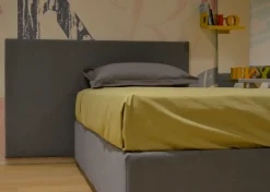 Letto singolo moderno Haiti Milano bedding a prezzo ribassato