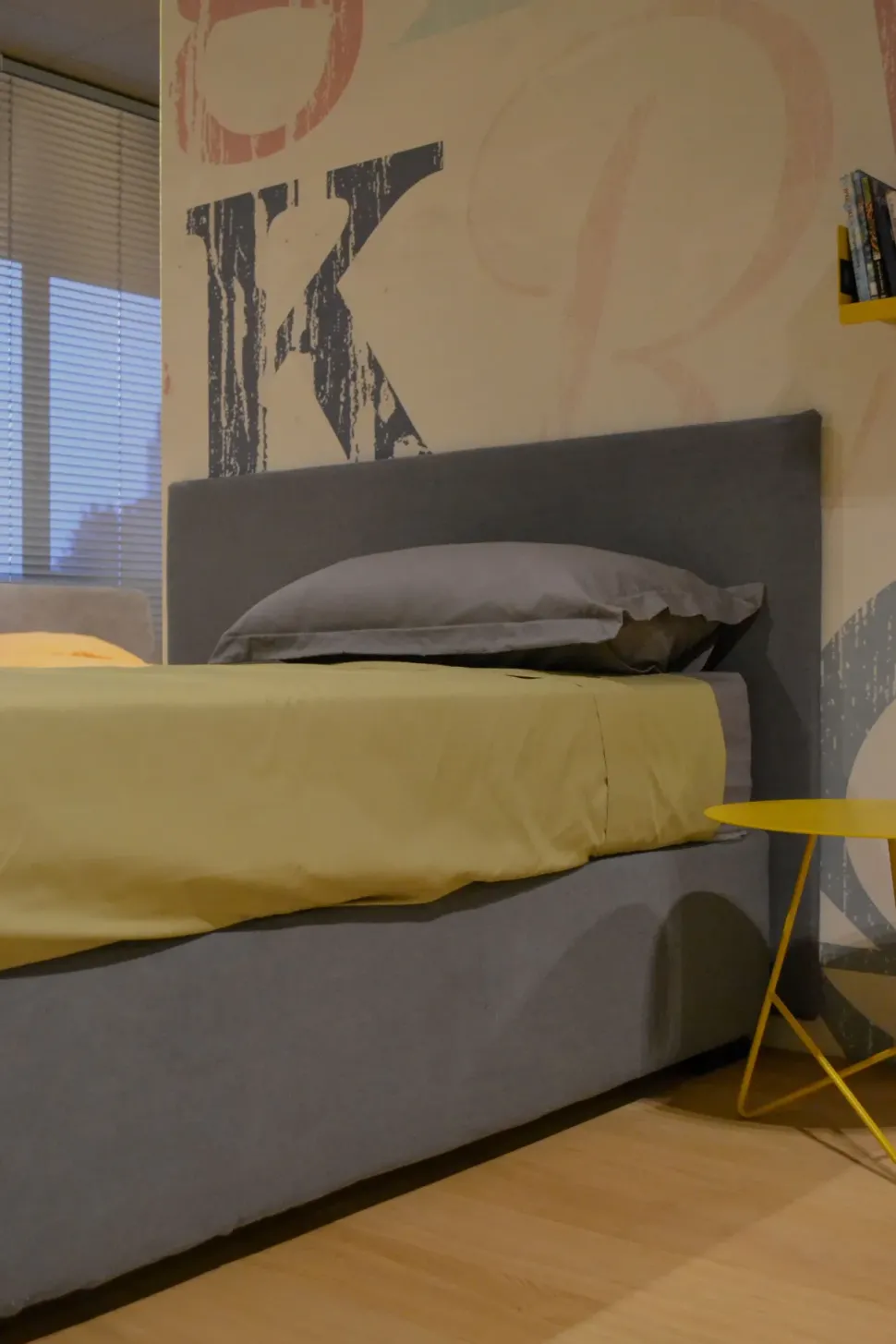 Letto singolo moderno Haiti Milano bedding a prezzo ribassato