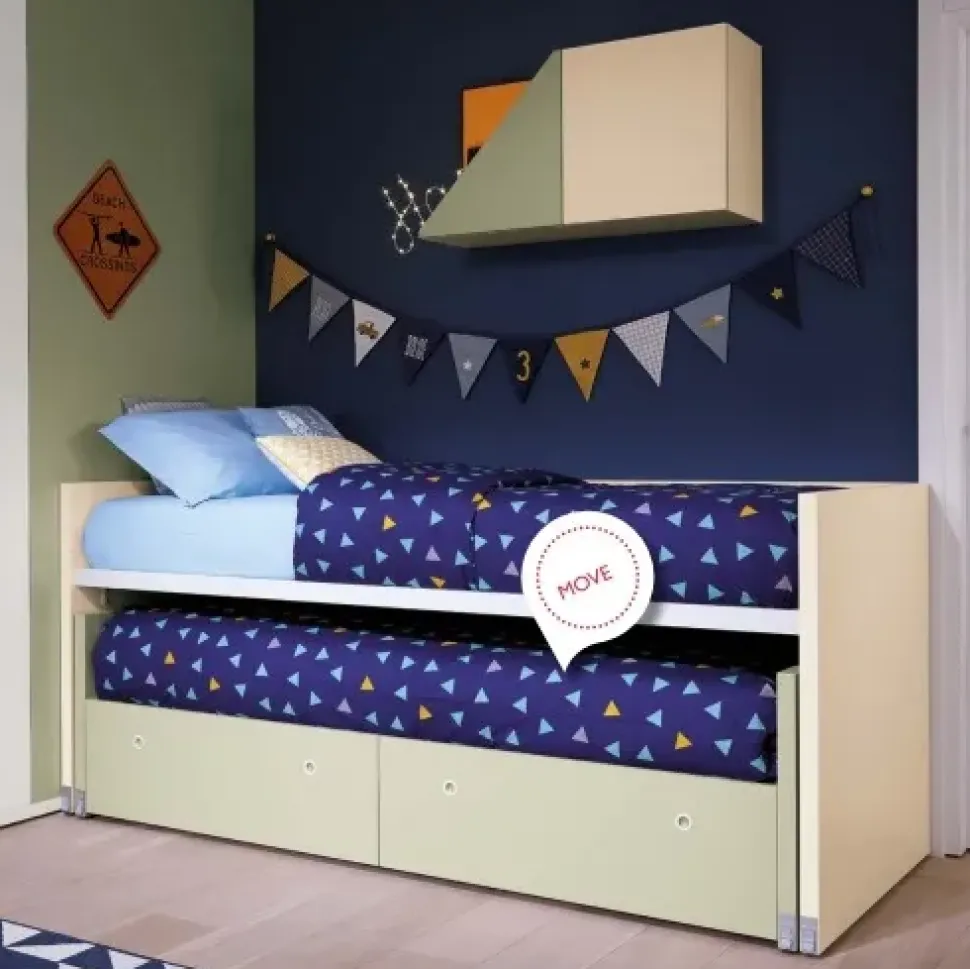 Letto singolo moderno Picasso Doimo cityline a prezzo scontato