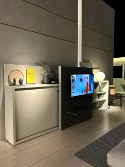 Letto singolo moderno Poppi theatre tv Clei a prezzo ribassato