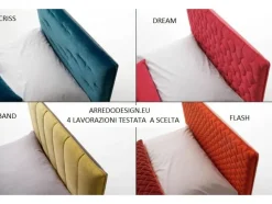 Letto singolo moderno Spin * Samoa a prezzo ribassato