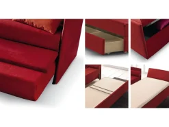 Letto singolo Turchese Nefi con un ribasso del 50%