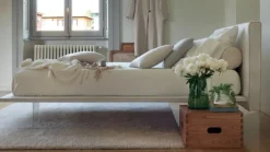 LETTO Slim piede trasparente Artigianale SCONTATO