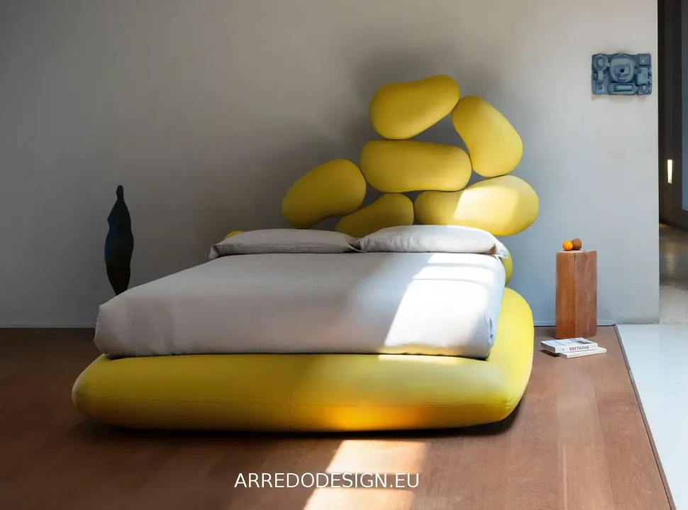 LETTO Stones Noctis in OFFERTA OUTLET - 30%