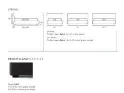 LETTO Strong Samoa in OFFERTA OUTLET - 35%