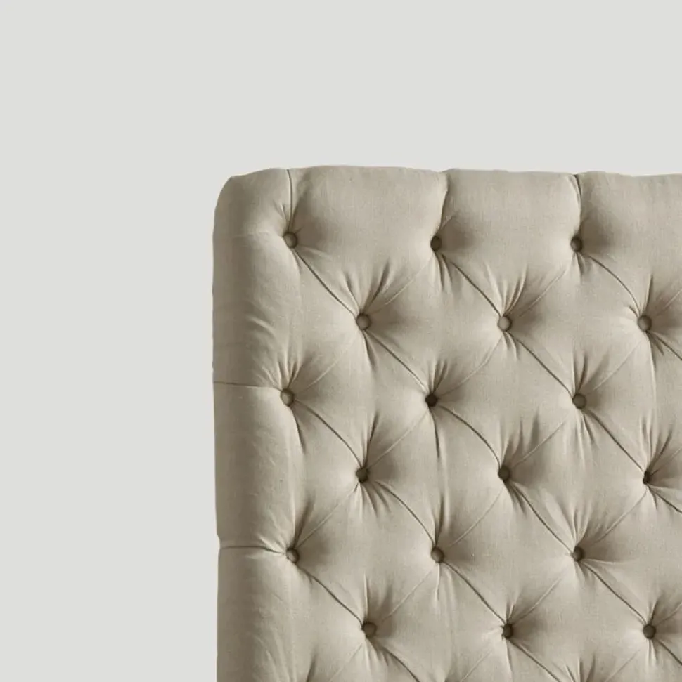 LETTO Testiera con capitonè Dialma brown in OFFERTA OUTLET