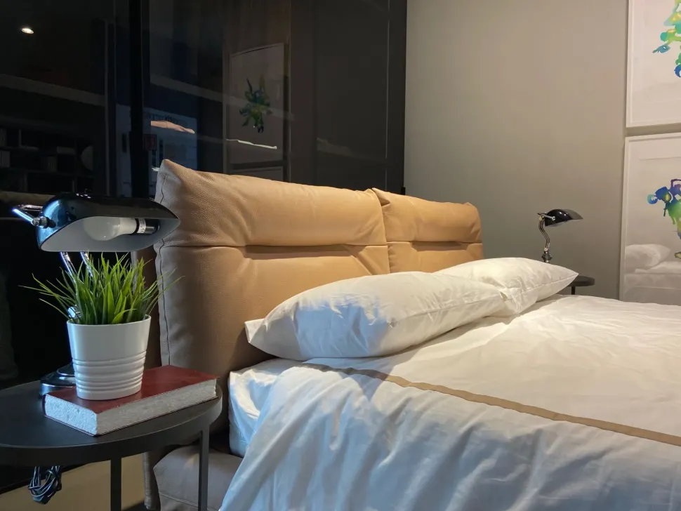 Letto Topazio Levante di Bontempi Design, sconto 25%. Architetto-approvato!