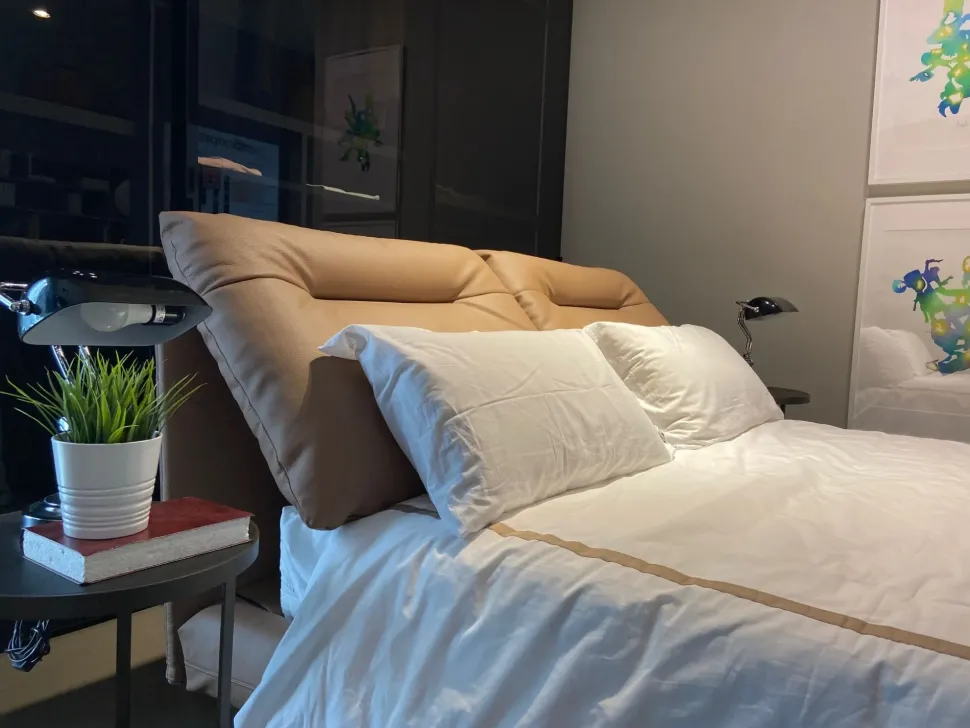 Letto Topazio Levante di Bontempi Design, sconto 25%. Architetto-approvato!