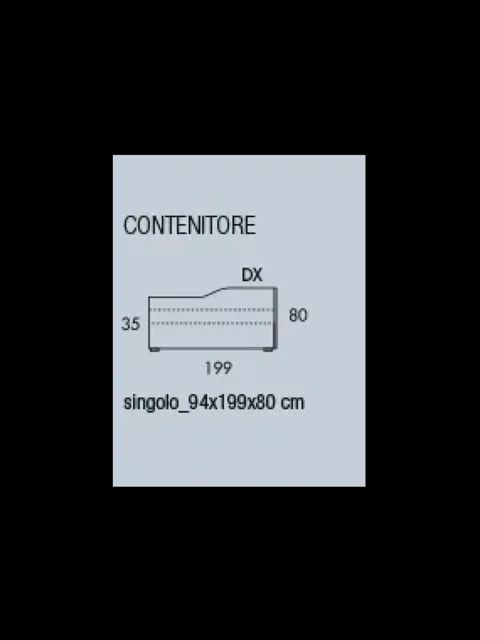 Letto Topazio Nefi SCONTATO 50%