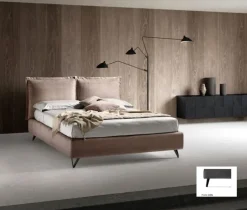 LETTO Wisp compatto Samoa in OFFERTA OUTLET - 35%