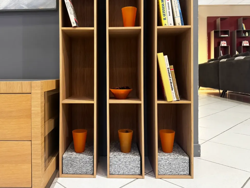 Libreria Achille stile design di Tisettanta in Offerta Outlet
