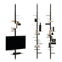 Libreria Adelaide wood in stile design di Mogg in OFFERTA OUTLET