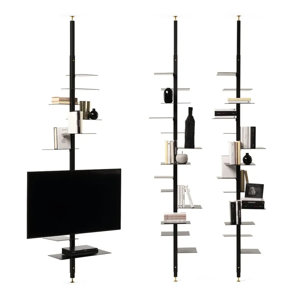 Libreria Adelaide wood in stile design di Mogg in OFFERTA OUTLET