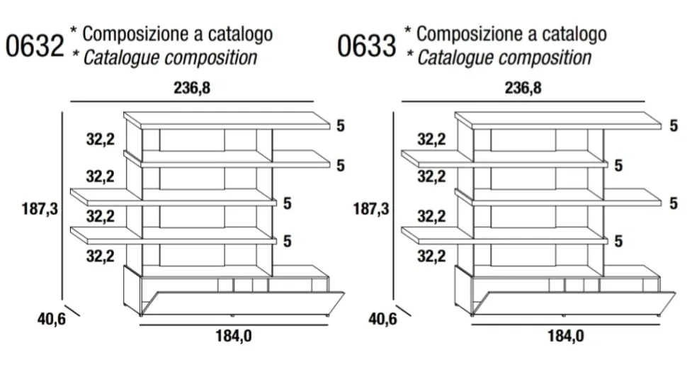 Libreria Air di Lago: contatta il venditore per scoprire il prezzo