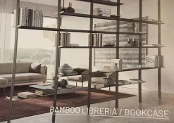Libreria Bamboo Dall'agnese in stile design a prezzi outlet