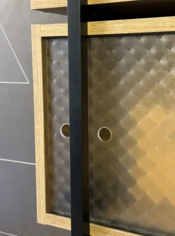 Libreria Birex in vetro a prezzo Outlet: scopri Sidero