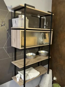 Libreria Birex in vetro a prezzo Outlet: scopri Sidero