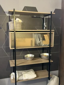 Libreria Birex in vetro a prezzo Outlet: scopri Sidero