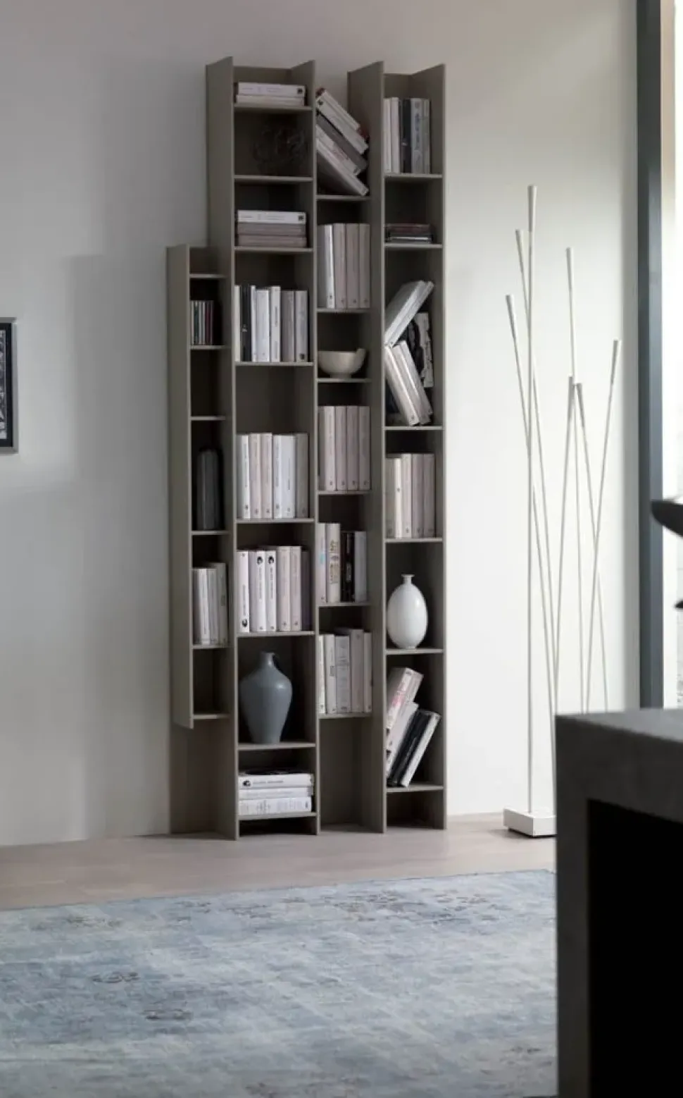 Libreria Byblos in stile moderno di Ozzio in OFFERTA OUTLET affrettati