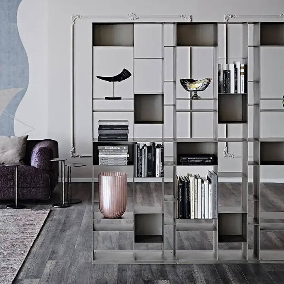 Libreria Cattelan italia in metallo scontata -26%: scopri Latitude