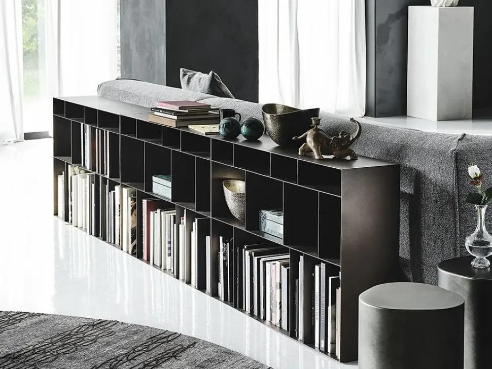 Libreria Cattelan italia in metallo scontata -26%: scopri Latitude