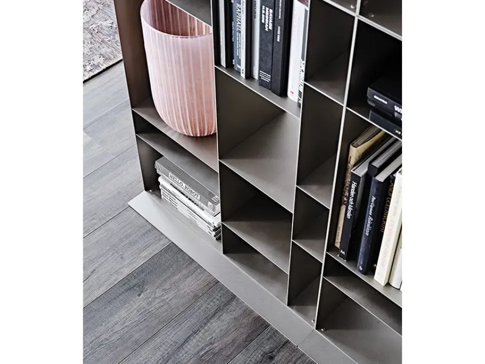 Libreria Cattelan italia in metallo scontata -26%: scopri Latitude