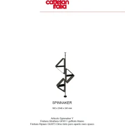 Libreria Cattelan italia in metallo scontata -35%: scopri Spinnaker