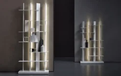 Libreria Cclight stile design di Flou scontata