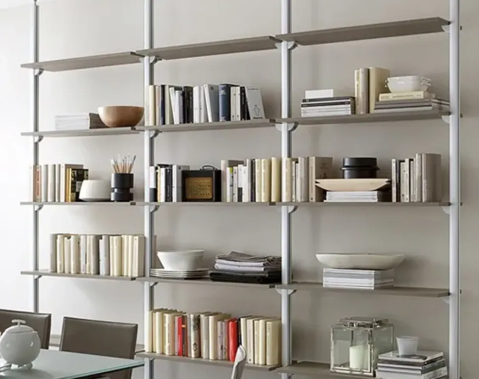 Libreria Domitalia in legno a prezzo Outlet: Ok-4