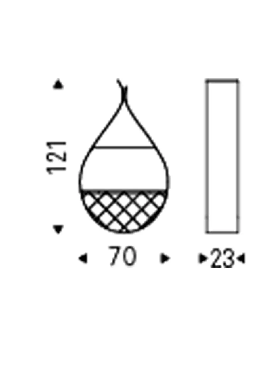 Libreria Drop stile design di Cattelan italia scontata del 30%