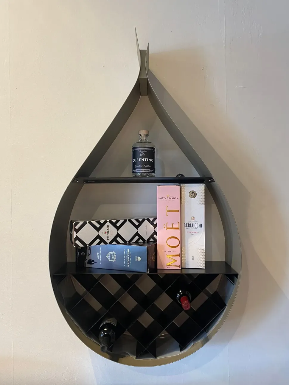 Libreria Drop stile moderno di Cattelan italia scontata del 40%