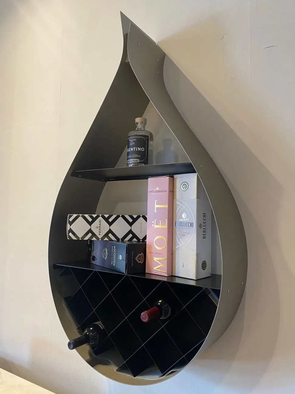 Libreria Drop stile moderno di Cattelan italia scontata del 40%