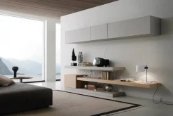 Libreria F2/ zi line con pensili di Forme’s: scopri il prezzo riservato