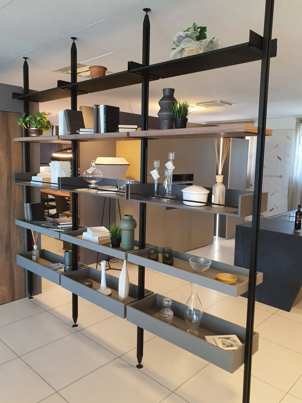 Libreria Factory stile moderno di Arredo3 in offerta