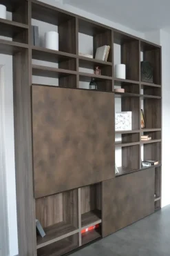 Libreria Fluida stile moderna di Scavolini scontata del 31%