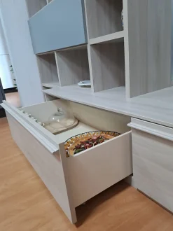 Libreria Giessegi in laminato materico a prezzo scontato: scopri Composizione 155