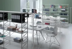 Libreria in metallo Socrate Caimi a prezzi outlet