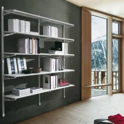 Libreria in metallo Socrate Caimi in offerta