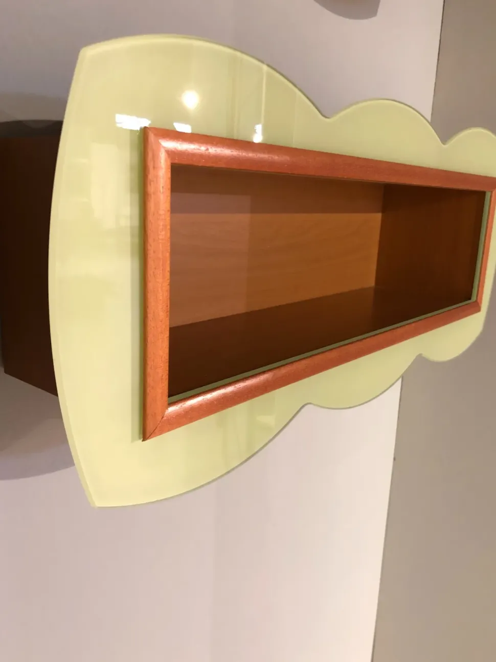 Libreria in stile moderno Rimadesio in legno Offerta Outlet