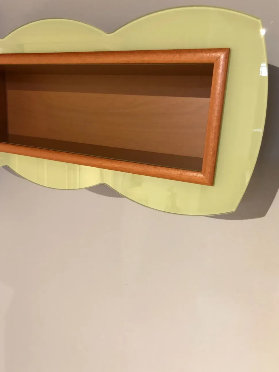 Libreria in stile moderno Rimadesio in legno Offerta Outlet