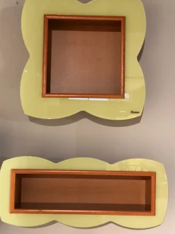 Libreria in stile moderno Rimadesio in legno Offerta Outlet